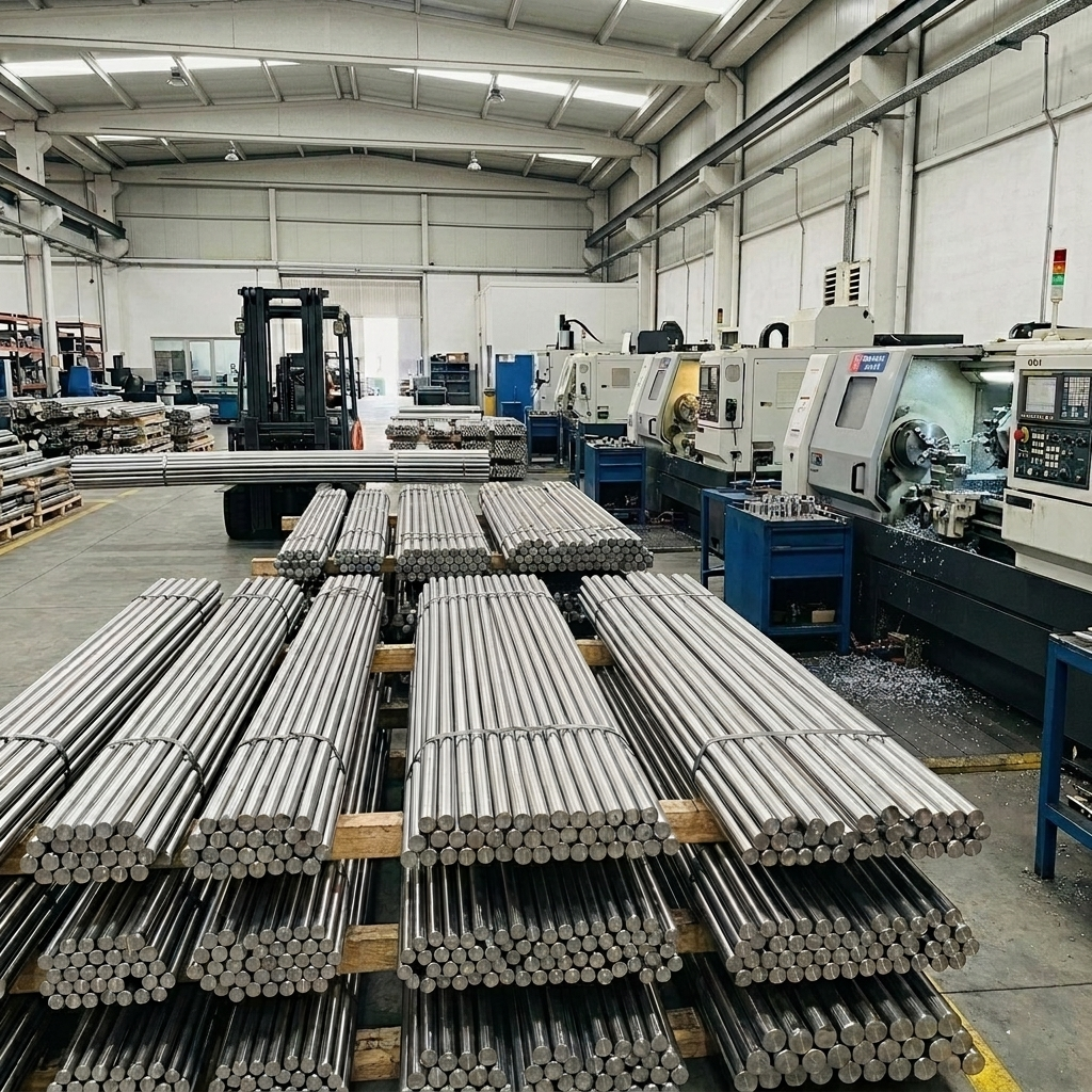 CNC ile üretilmiş parça detay görüntüsü